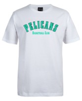 Adults Varsity Short Sleeve Tee White 