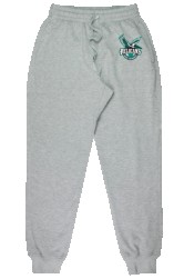 Adults Tapered Fleece Trackpants Grey 