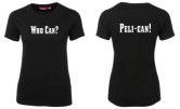 Ladies 'Who Can?' Short Sleeve Tee Black 