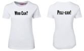 Ladies 'Who Can?' Short Sleeve Tee White 